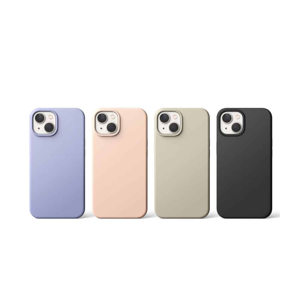 RINGKE SILIKONOVÉ POUZDRO PRO IPHONE 14 PLUS / 15 PLUS ČERNÉ