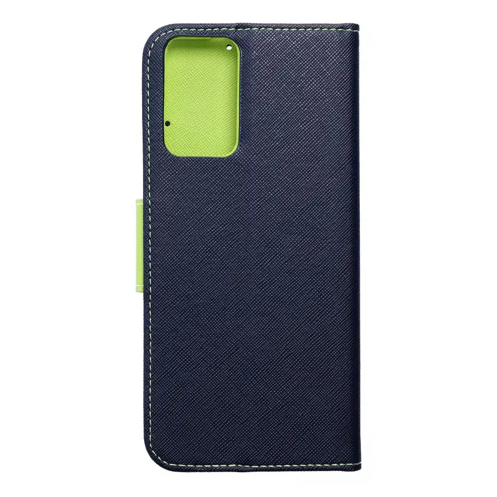 Fancy Book futrola za XIAOMI Redmi NOTE 12S mornarsko plava / limeta
