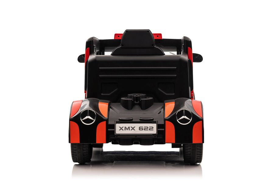 Kamion na akumulator Mercedes XMX622 - crveni