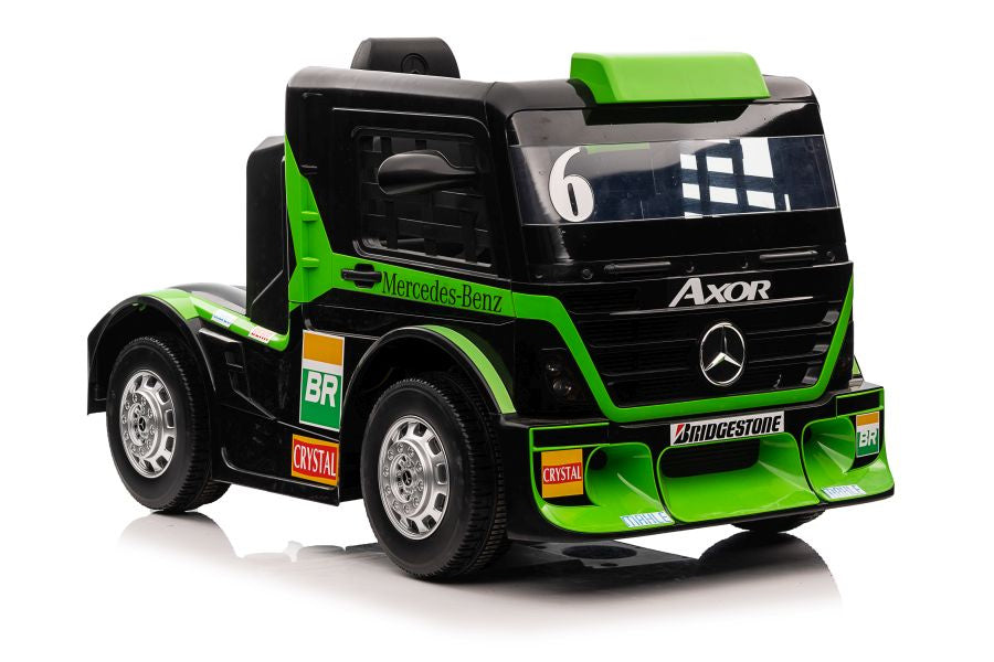 Kamion na akumulator Mercedes XMX622 - Zeleni