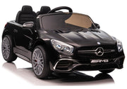 Licencirani auto na akumulator Mercedes SL65 S LCD - crni/lakirani