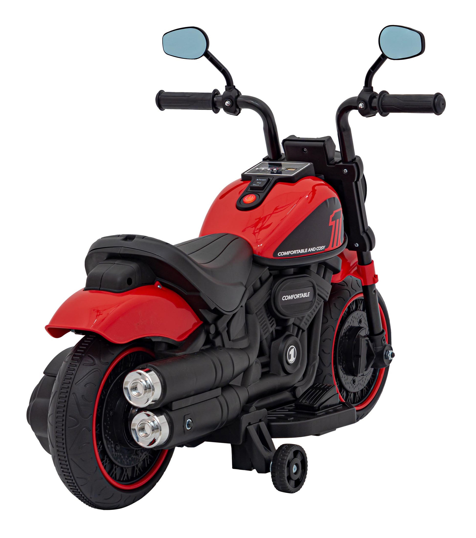 Motor na akumulator FASTER motorbike - crveni