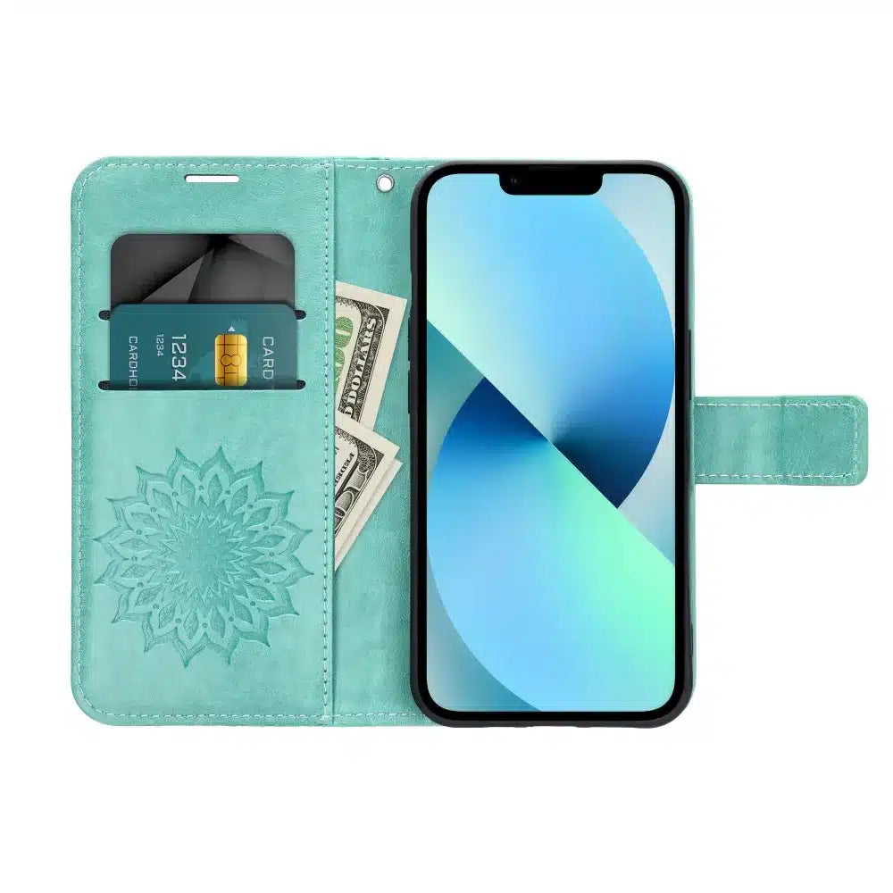 MEZZO Book case preklopna torbica za XIAOMI Redmi NOTE 12 5G mandala green