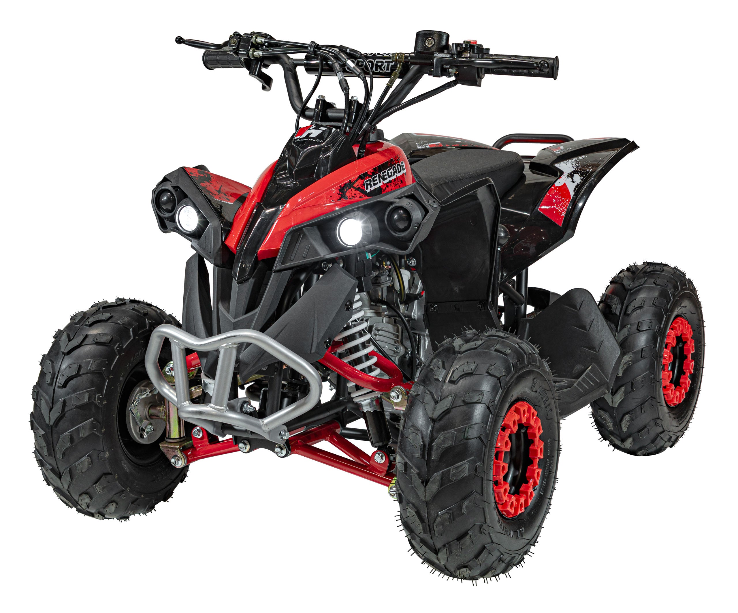 Quad na benzin RENEGADE HighPer 110CC Combustion - crveni