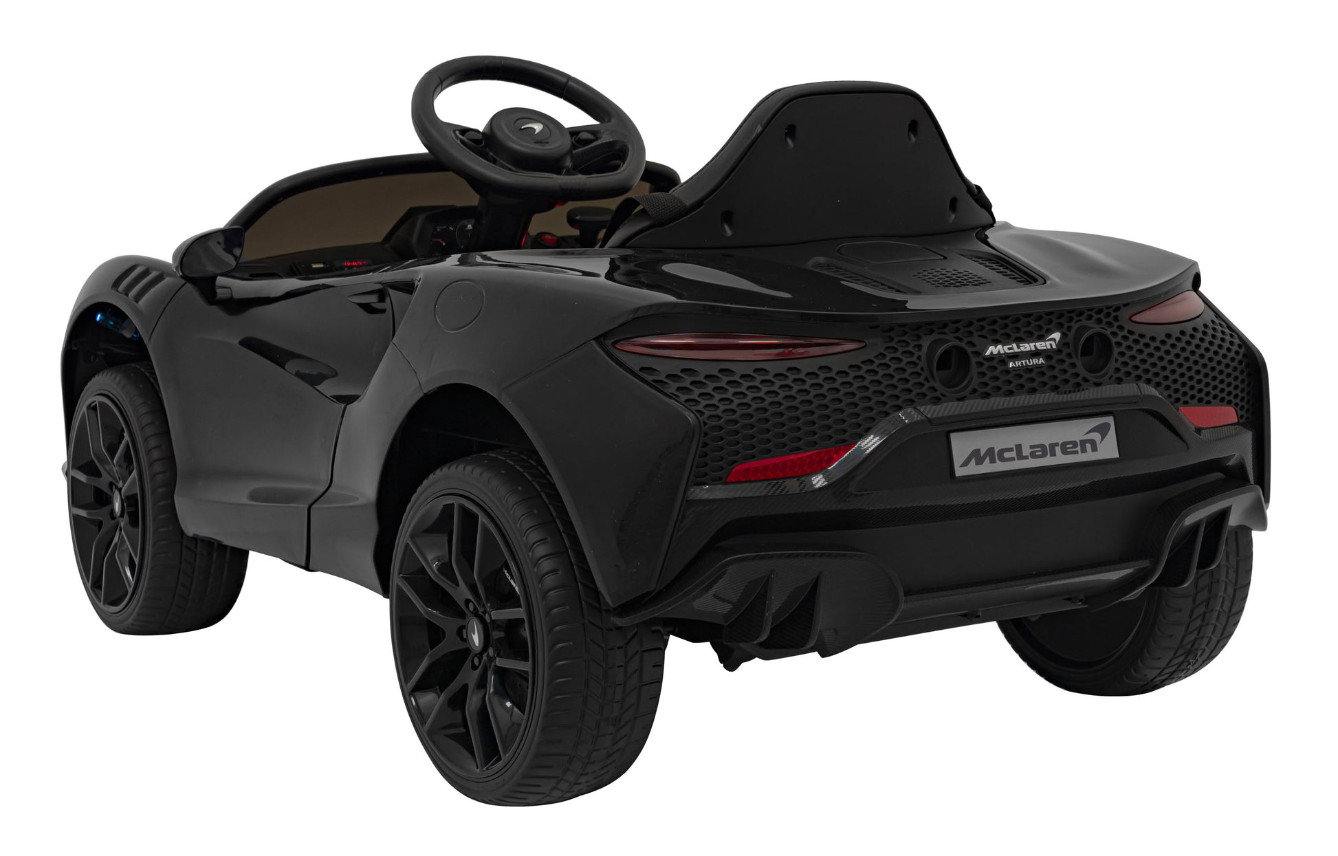 Licencirani auto na akumulator Mclaren Artura 4x4 - crni