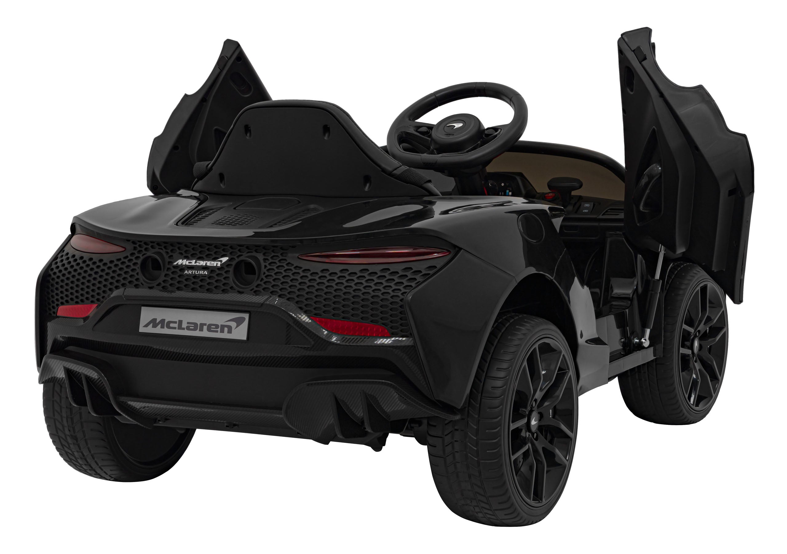 Licencirani auto na akumulator Mclaren Artura 4x4 - crni