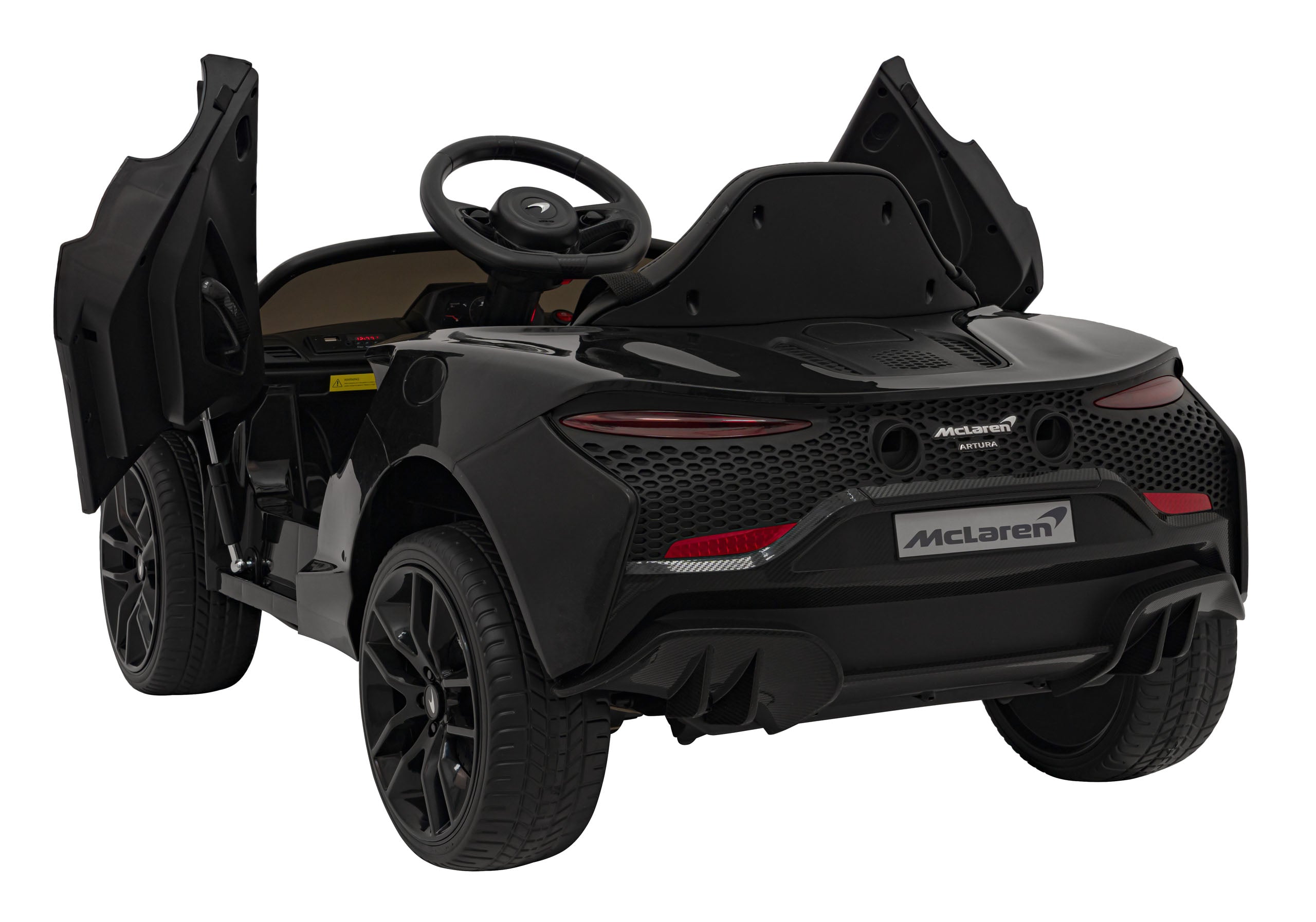 Licencirani auto na akumulator Mclaren Artura 4x4 - crni