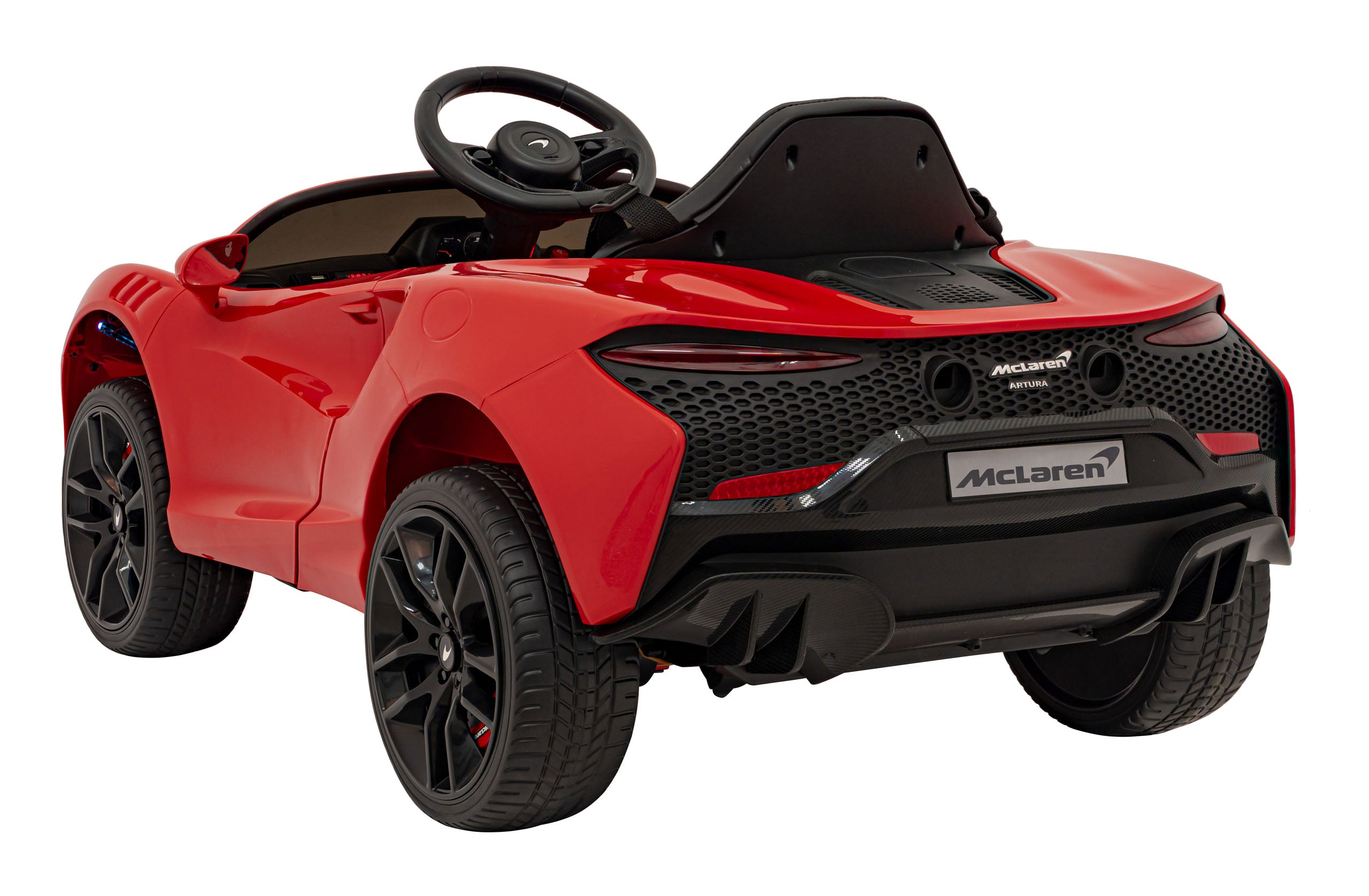 Licencirani auto na akumulator Mclaren Artura - crveni