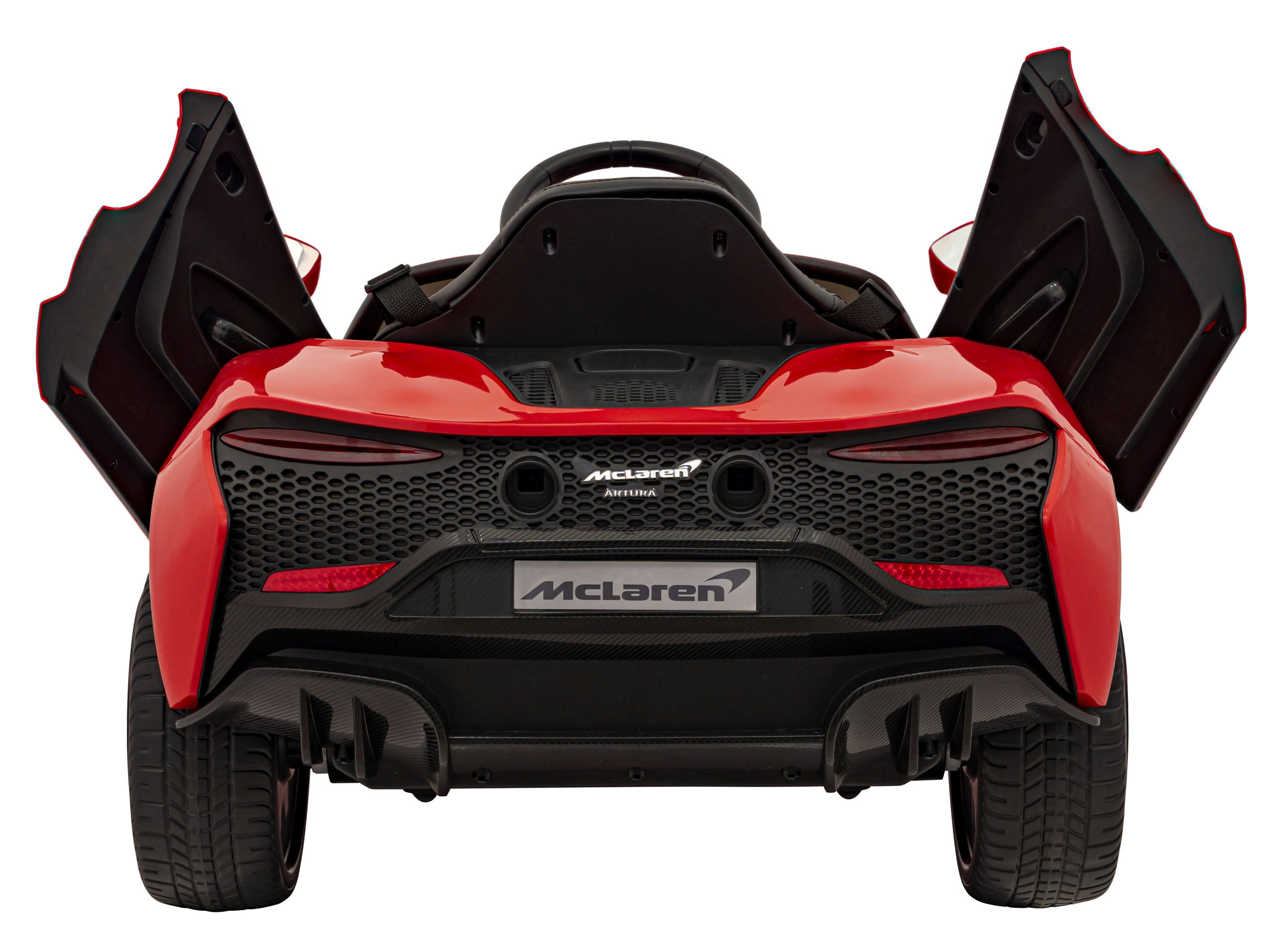 Licencirani auto na akumulator Mclaren Artura - crveni