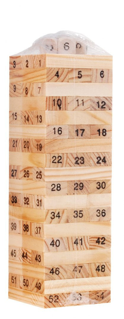 Jenga - 19 cm x 5,5 cm x 5,5 cm
