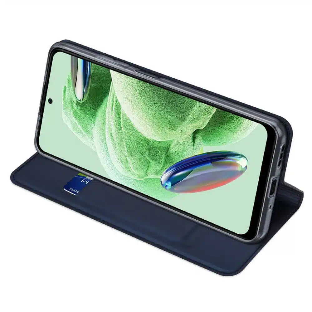 DUX DUCIS Skin Pro – flipové pouzdro pro Redmi Note 12 5G modré