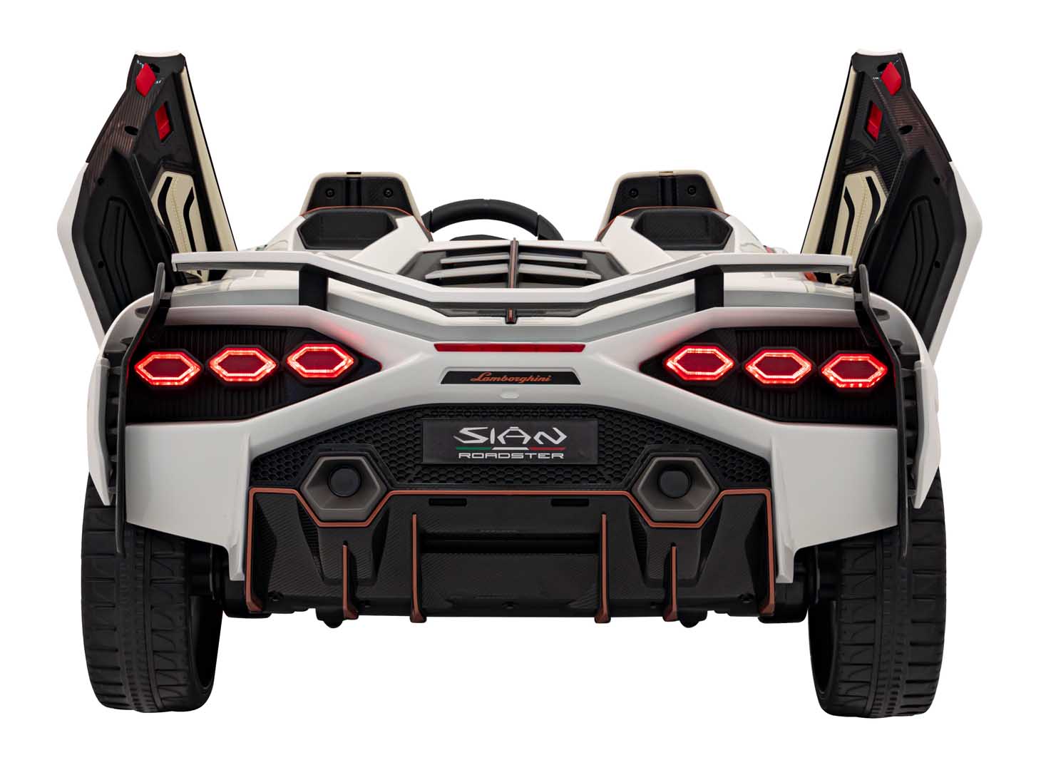 Licencirani auto na akumumulator Lamborghini SIAN 4x100W - dvosjed - bijeli