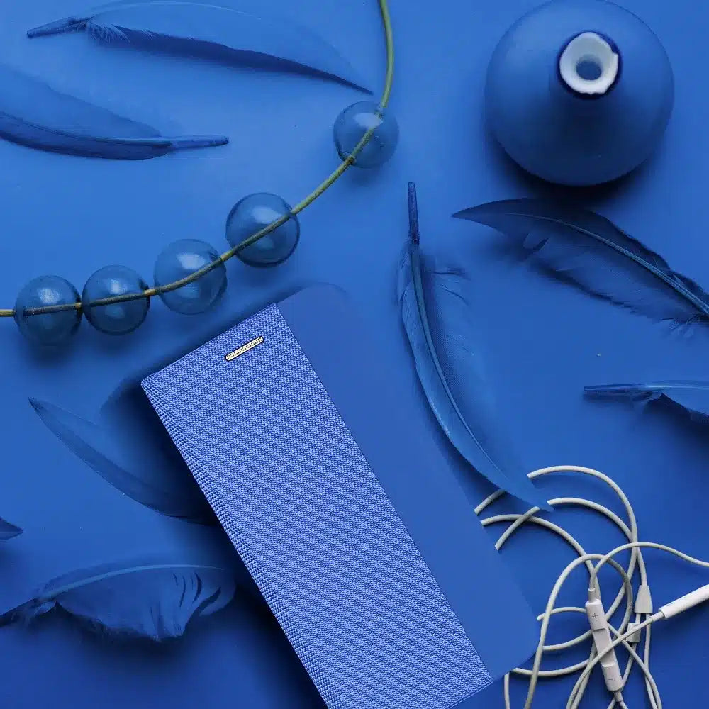 SENSITIVE Book flipové pouzdro pro XIAOMI Redmi NOTE 14 PRO 5G / 14 PRO PLUS 5G modré