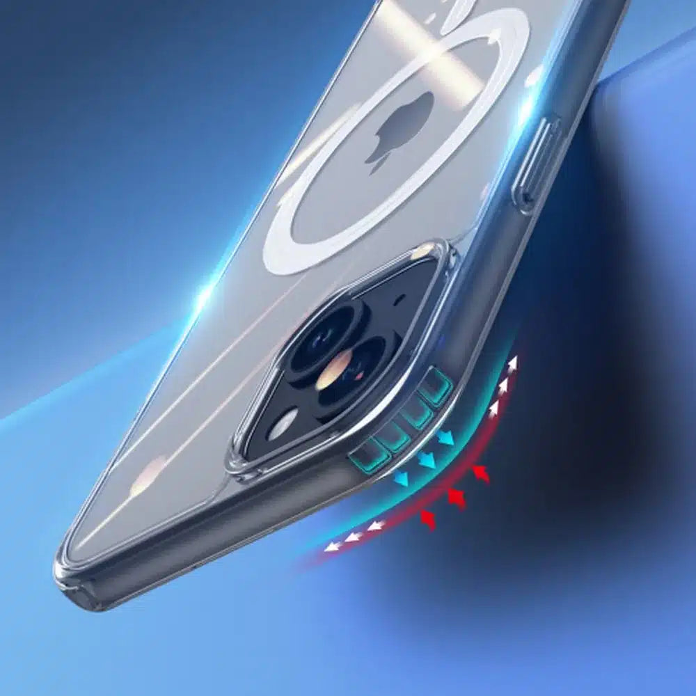 DUX DUCIS Clin Mag - průhledné pouzdro kompatibilní s MagSafe pro iPhone 15 Plus