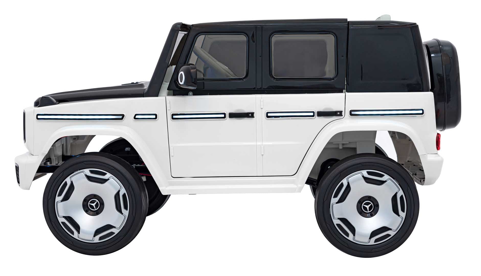 Licencirani auto na akumulator Mercedes Benz EQG 4x4 - bijeli