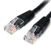 StarTech.com M45PAT15MBK kabel za umrežavanje Crno 15 m Cat5e U/UTP (UTP)