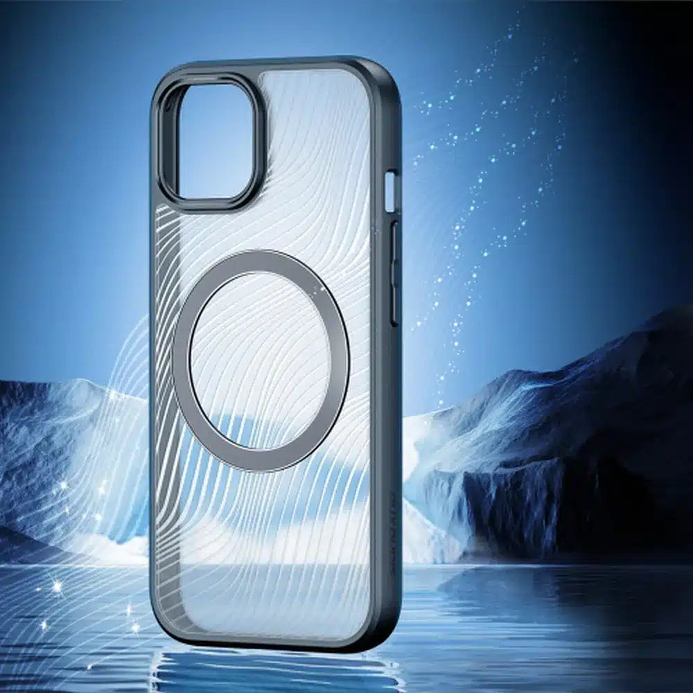DUX DUCIS Aimo Mag – armored maska kompatibilna sa MagSafe za Apple iPhone 15 Plus crna