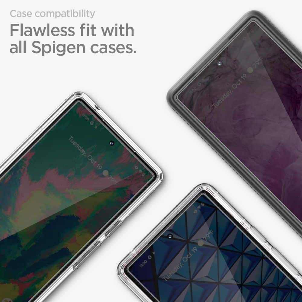 Spigen – Glas.tR Align Master (2 ks) pro Google Pixel 8 – Clear