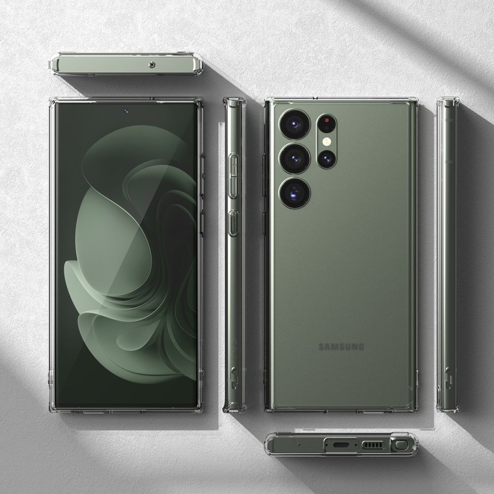 RINGKE FUSION KRYT PRO SAMSUNG GALAXY S23 ULTRA MATNĚ PRŮHLEDNÝ