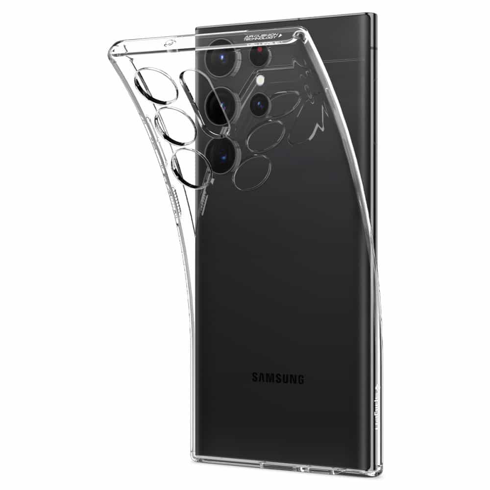 SPIGEN LIQUID CRYSTAL OVITEK ZA SAMSUNG GALAXY S23 ULTRA CRYSTAL CLEAR