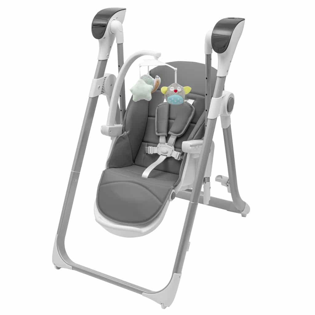 Smart hranilica-ljuljačka 2u1 grey