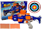 Foam Bullet Rifle with rotary target 45 cm