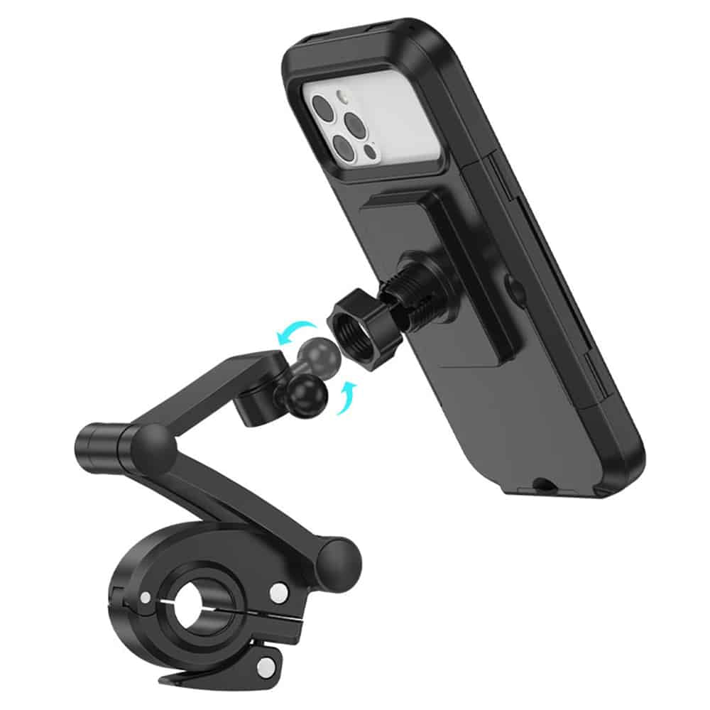 Hoco - Bike Holder Rider (CA101) - za telefone 4.5 - 7 inča IPX4 podesivi - crni