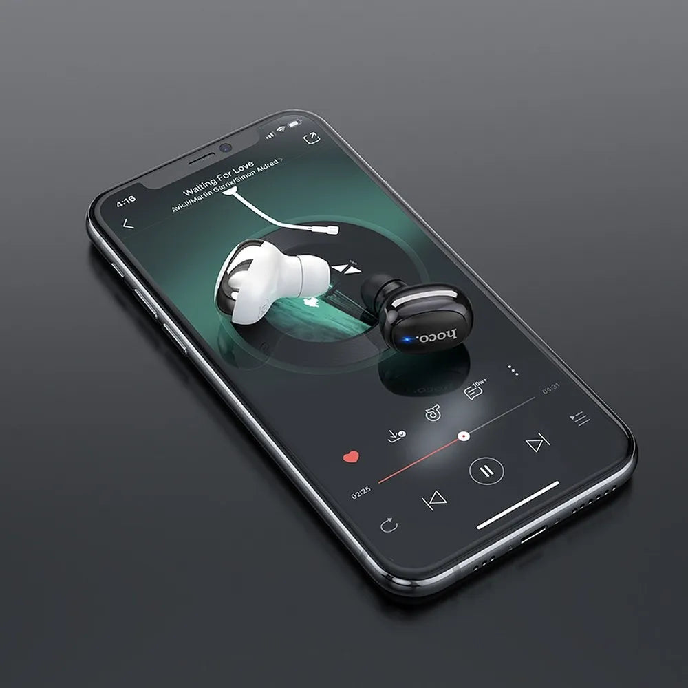 HOCO Mia mini E54 bluetooth sluchátko pro telefonování bílé