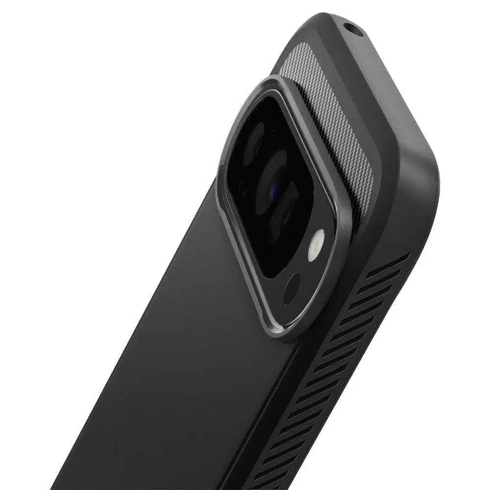 Spigen Rugged Armor kryt pro GOOGLE Pixel 9 Pro XL – matně černý