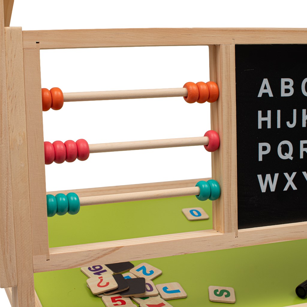 Drvena Montessori ploča 2u1