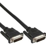 InLine 4043718103607 DVI kabel 3 m DVI-I Crno