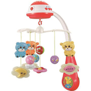 Baby Mix vrtuljak s projektorom – Red