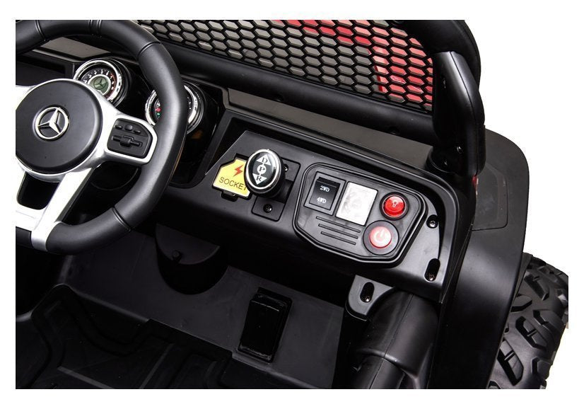 Licencirani auto na akumulator Mercedes Unimog S 4x4 - crveni