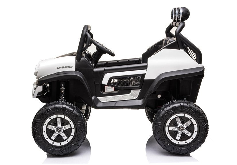 Licencirani auto na akumultor Mercedes Unimog S 4x4 - bijeli