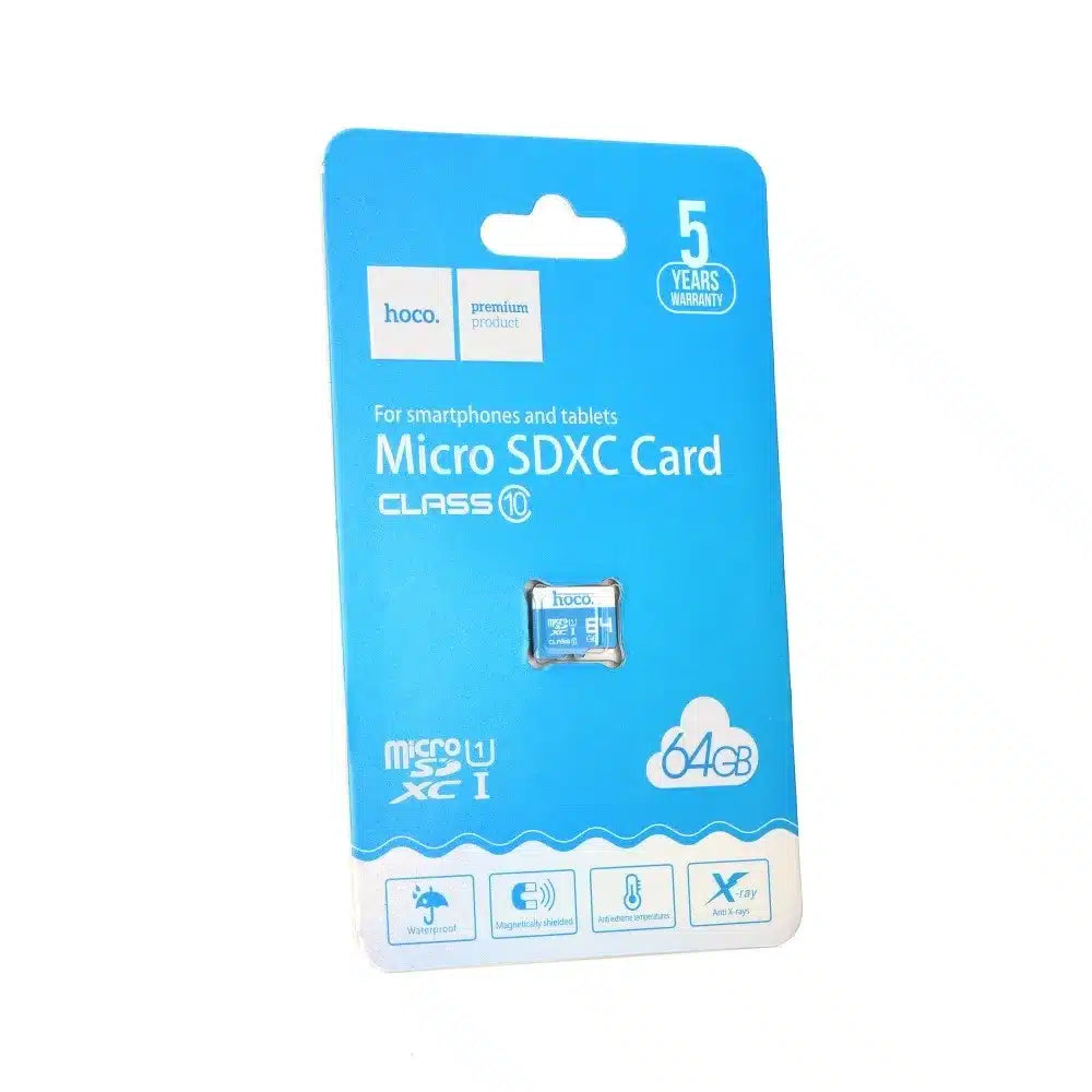 HOCO microSD TF memorija velike brzine 64GB Class 10 memorijska kartica