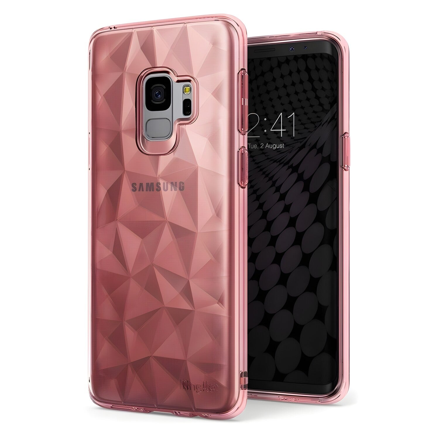 Ringke Air Prism Ultra - Tanka 3D Gel TPU futrola za Samsung Galaxy S9 - Ružičasta KP14920