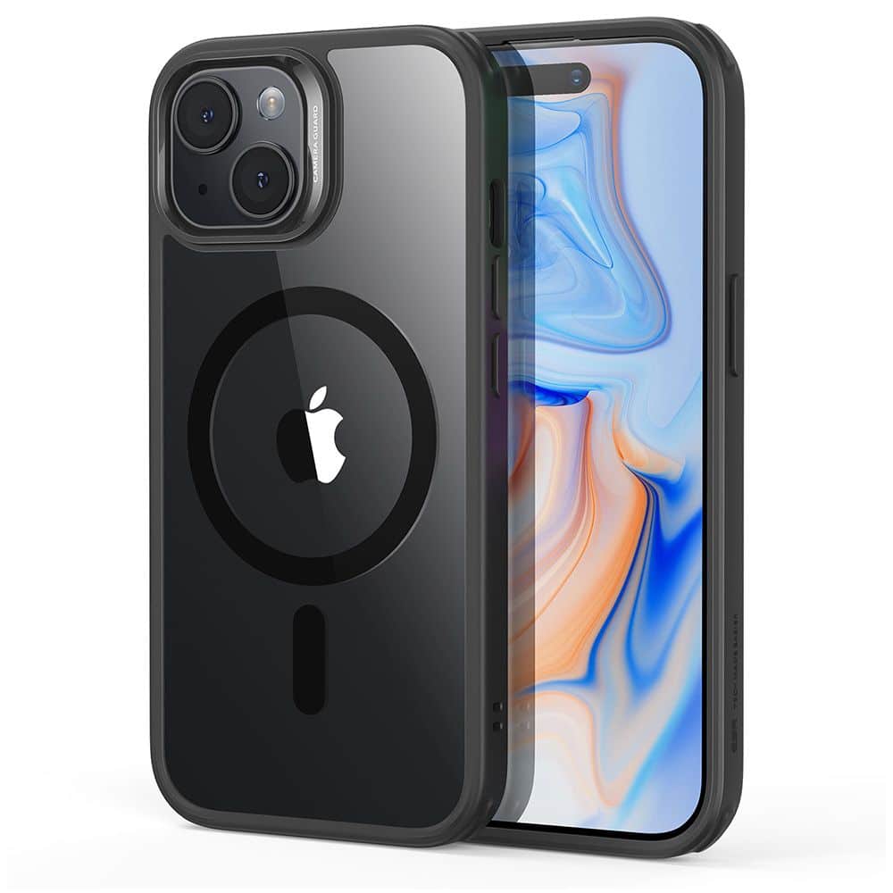 ESR - Classic Hybrid HaloLock kryt pro iPhone 15 Plus - Clear Black
