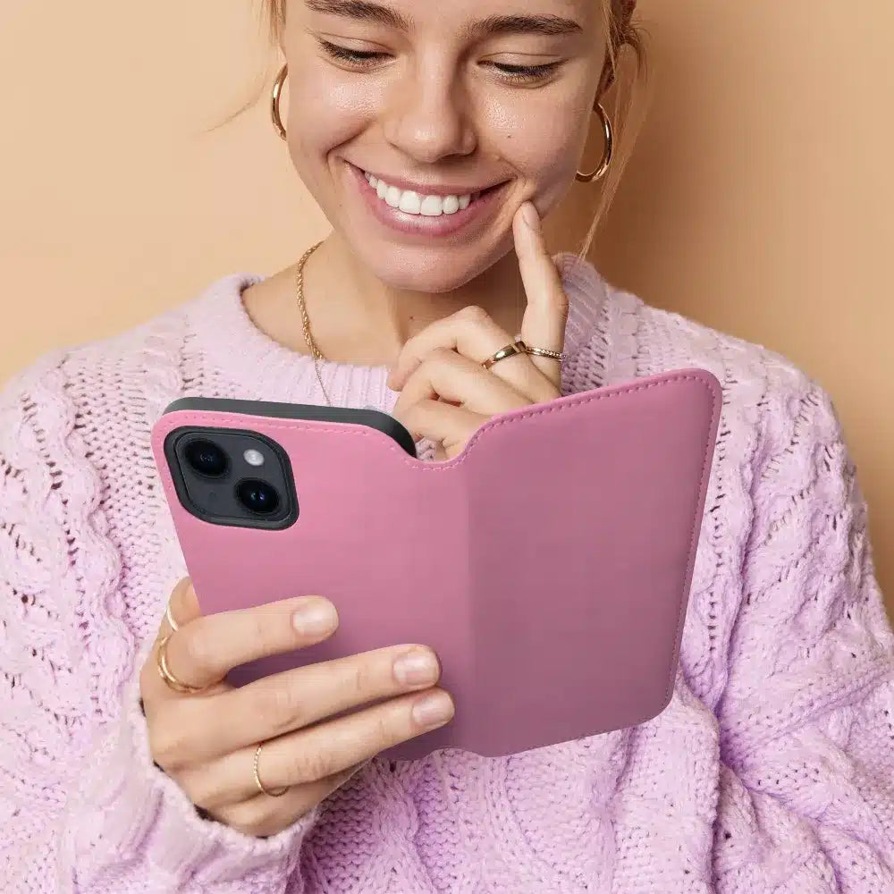 Pouzdro Dual Pocket pro XIAOMI 13 LITE světle růžové
