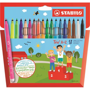 STABILO Trio A–Z flomaster Fine Višebojno 18 kom