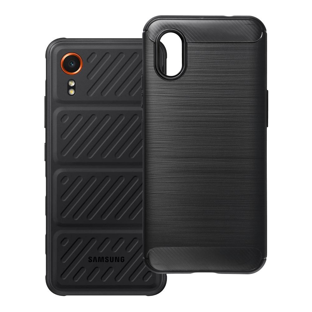 Maskica za Samsung Xcover 7 Carbon 2.0 crna