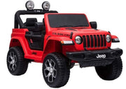 Licencirani auto na akumulator Jeep Rubicon 4x4 - crveni