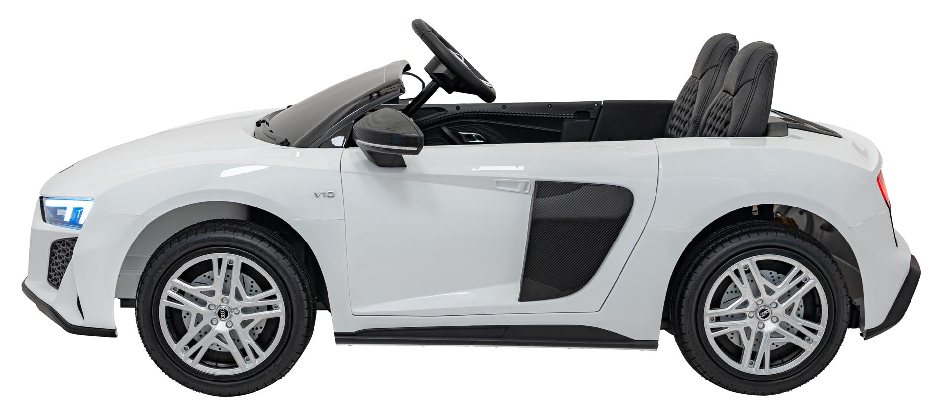 Licencirani auto na akumulator Audi Spyder R8 LIFT STRONG - dvosjed - bijeli