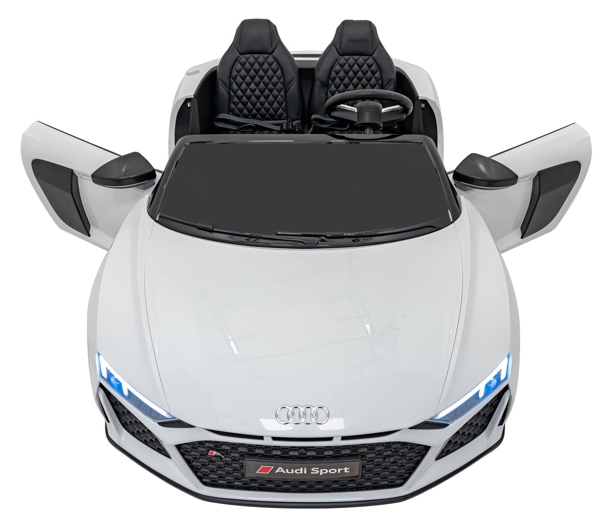 Licencirani auto na akumulator Audi Spyder R8 LIFT STRONG - dvosjed - bijeli