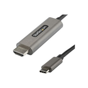 StarTech.com CDP2HDMM3MH prilagodnik za video kabel 3 m HDMI Tip A (Standard) USB Tip-C Crno, Srebro