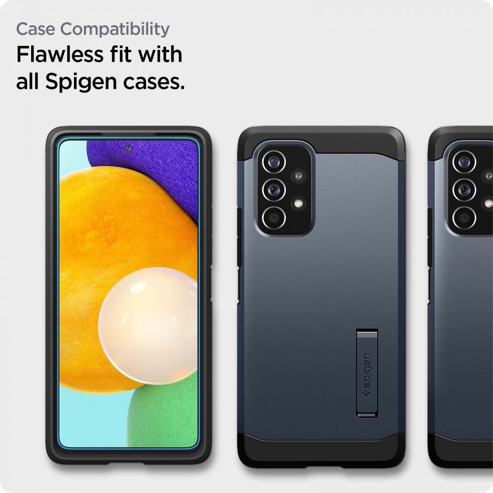SPIGEN ALM GLAS.TR KALJENO STAKLO 2-KOM PAKET ZA SAMSUNG GALAXY A53 5G CLEAR