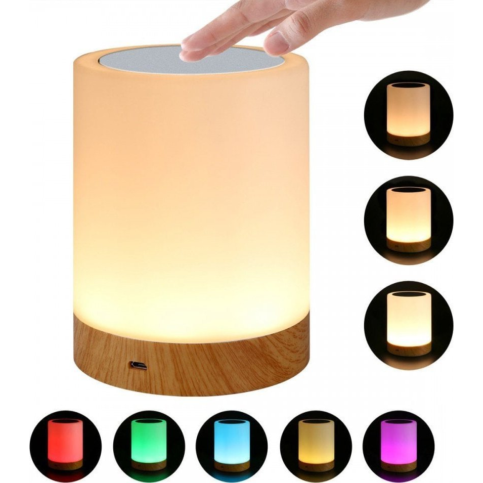 Techly I-LED TOUCH stolna lampa 1,6 W Bijelo