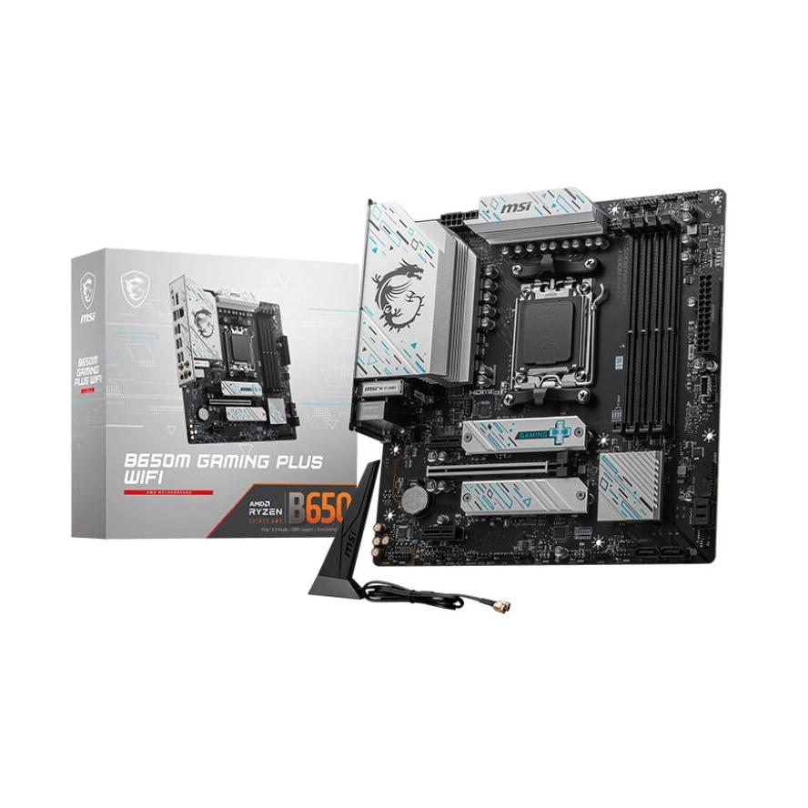MSI B650M GAMING PLUS WIFI matična ploča AMD B650 Utor AM5 Mikro ATX