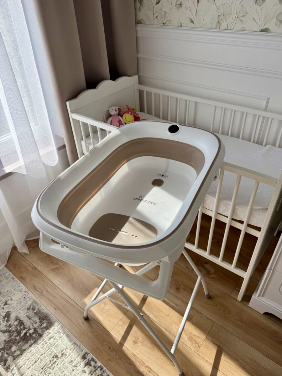 CARRELLO sklopiva kada SENSO sa termometrom, umetkom i stalkom
