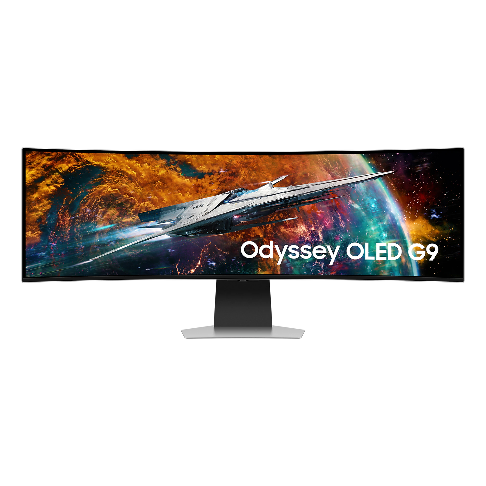 Samsung Odyssey LS49CG950SUXDU računalni monitor 124,5 cm (49") 5120 x 1440 pikseli Dual QHD OLED Srebro