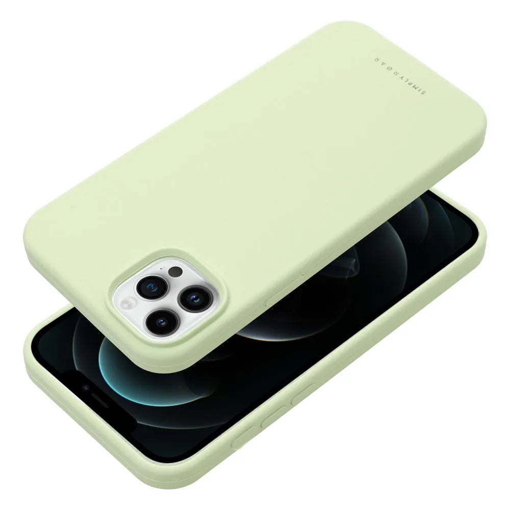 Roar Cloud-Skin maska pro iPhone 12 Pro světle zelená